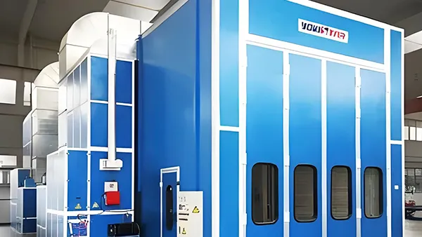 Cabine de peinture pour camions