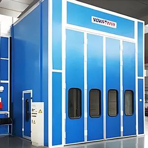 Cabine de peinture pour camions