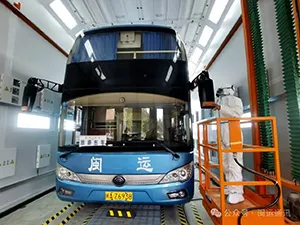 Cabine de peinture poids lourd et bus