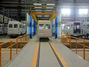 Cabine de peinture poids lourd et bus