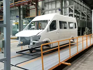 Cabine de peinture poids lourd et bus