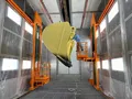 Cabine de peinture pour gros équipements