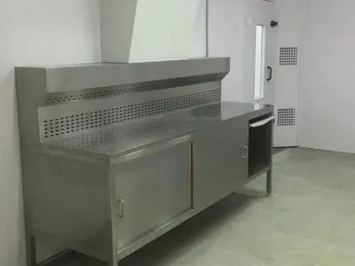 Salle de mélange de peinture