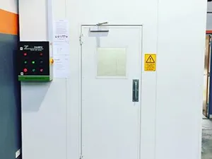 Salle de mélange de peinture