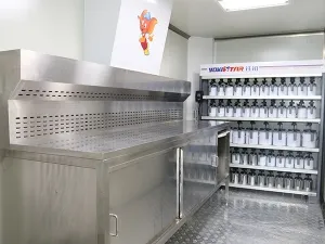 Table de préparation peinture