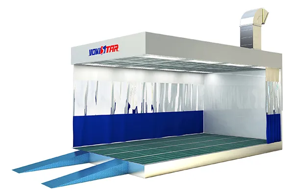 Aire de préparation peinture