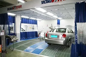 Salle de mélange de peinture