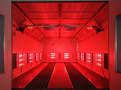 Chambre de séchage peinture