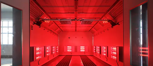 Équipement de séchage de peinture