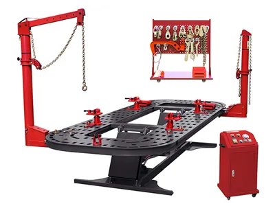 Marbre de redressage de châssis à plateforme basculante latérale